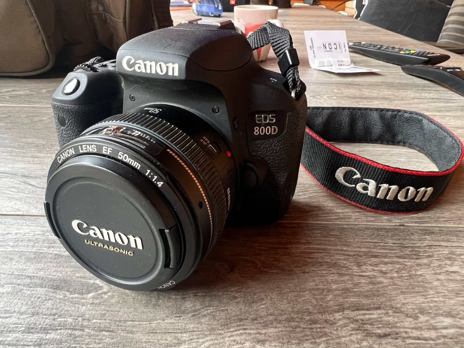 Canon eos 800d met 5 lenzen, Ophalen, Gebruikt, Spiegelreflex, Canon