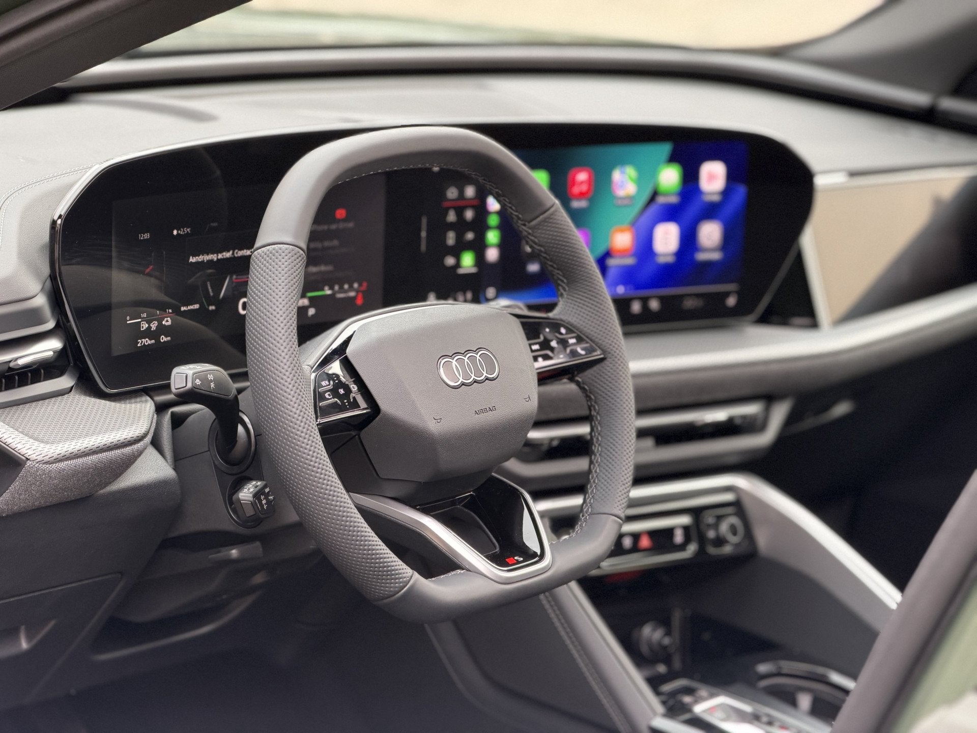 Audi Q5 Sportback 2.0 TFSI e-hybrid quattro S edition | Trek, Automaat, Stof, Gebruikt, 4 cilinders