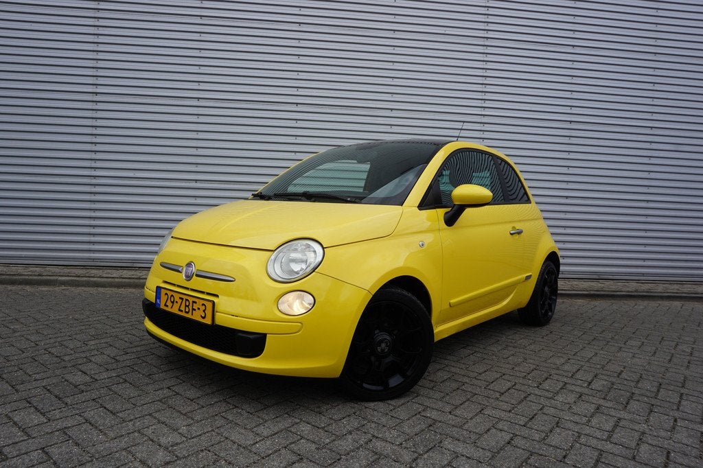 Fiat 500 0.9 TwinAir Plus Airco / Elektr. ramen / Lm velgen, Auto's, Fiat, Voorwielaandrijving, Euro 5, 86 pk, Gebruikt