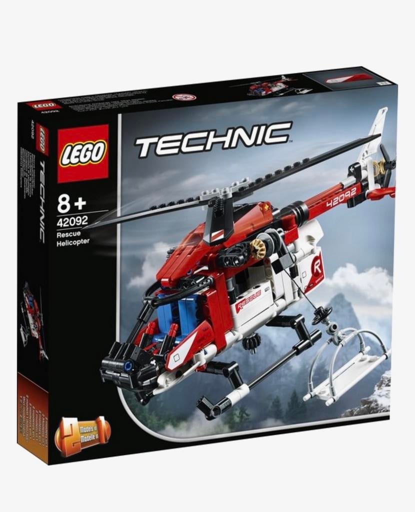 Lego Technic 42092 Reddingshelikopter - O26, Lego, Lego, Lego, Ophalen of Verzenden
