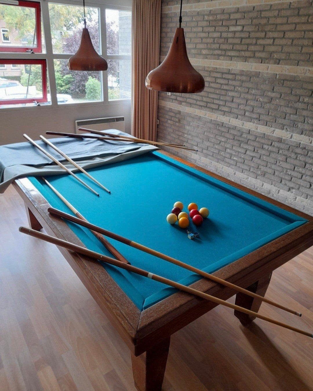 biljarttafel, Ophalen, Gebruikt, Biljarttafel