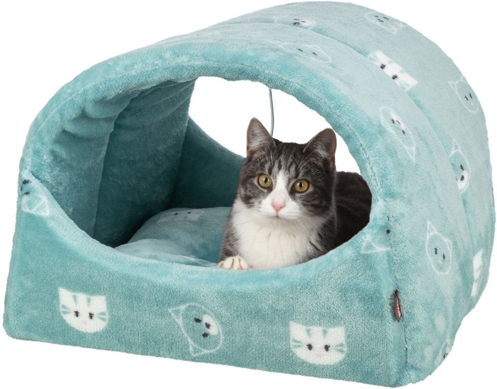 Kattenmand schuilplaats Mimi groen van € 37,99 voor € 24,95, ., Ophalen of Verzenden, Pluche, .