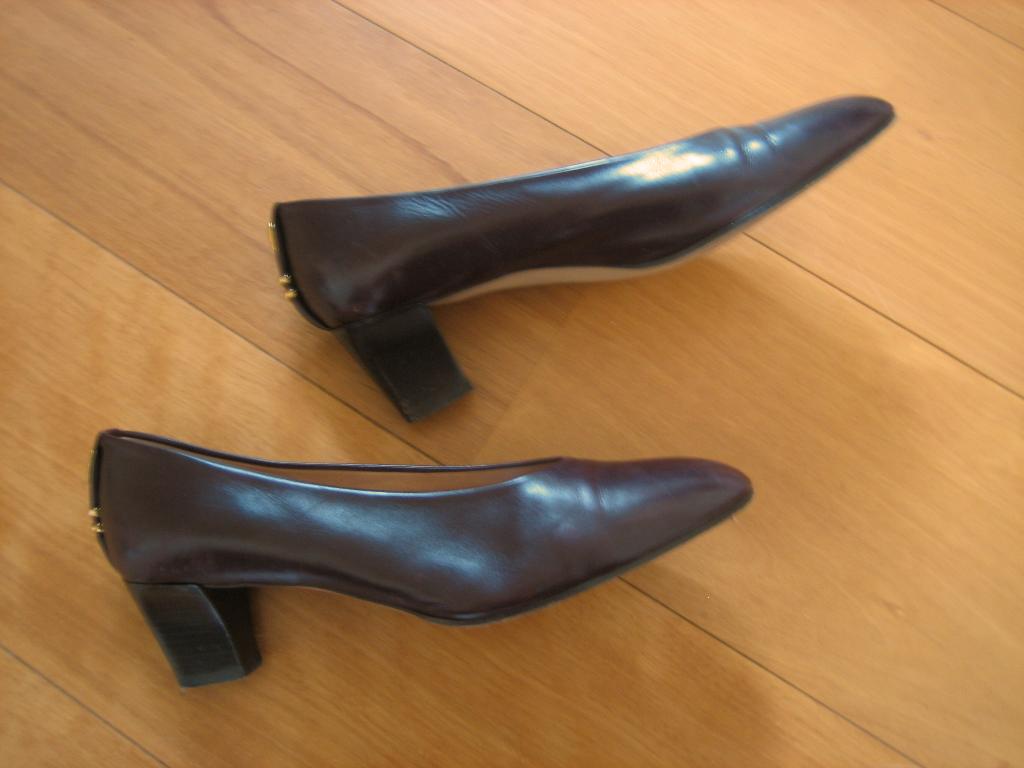 Chique aubergine-bruin leren pumps VOLTAN 42 snazzeys, Pumps, Bruin, Verzenden, Voltan