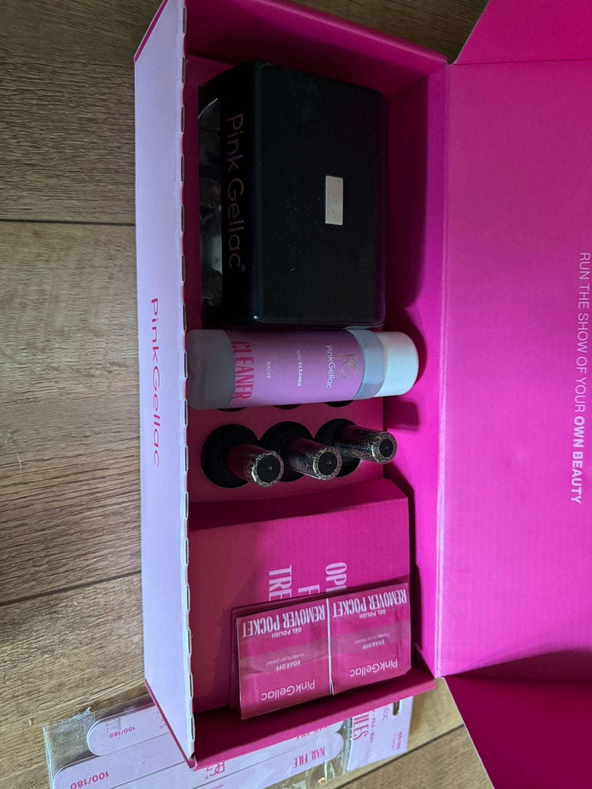 Pink Gellac set, Ophalen, Zo goed als nieuw, Overige typen