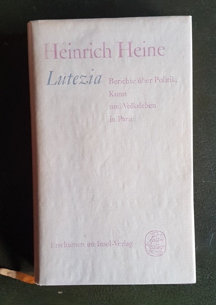 Heine - Lutezia, Ophalen of Verzenden, Gelezen