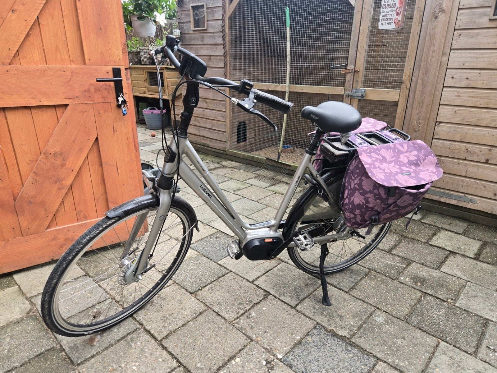 Lugano Elo De Luxe E-bike – Lage km-stand – Middenmotor, Ophalen, Gebruikt