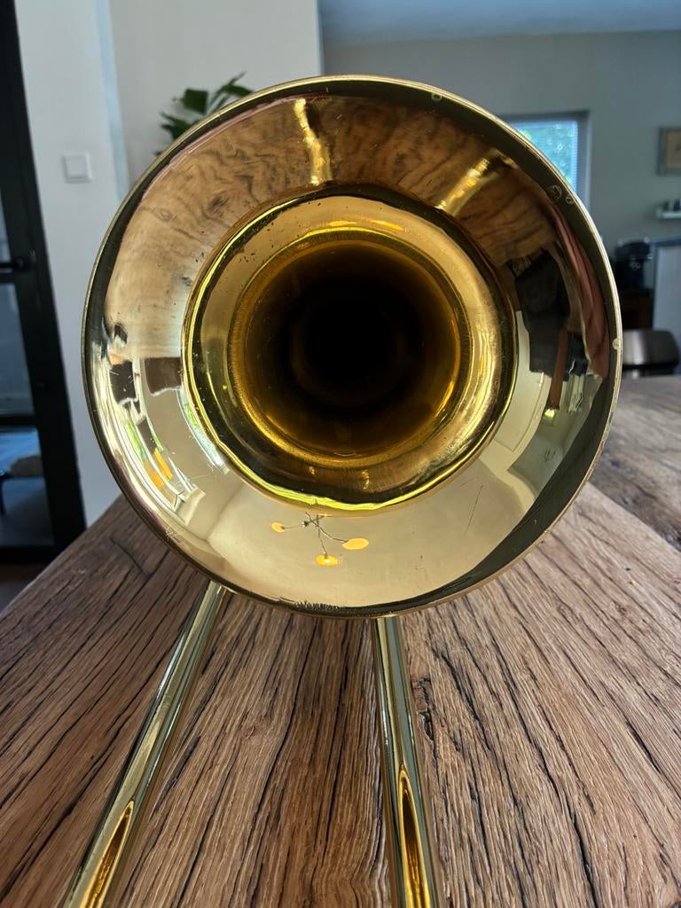 MARTIN COMMITTEE vintage trombone, Muziek en Instrumenten, Blaasinstrumenten | Trombones, Ophalen, Gebruikt, Tenor, Met koffer