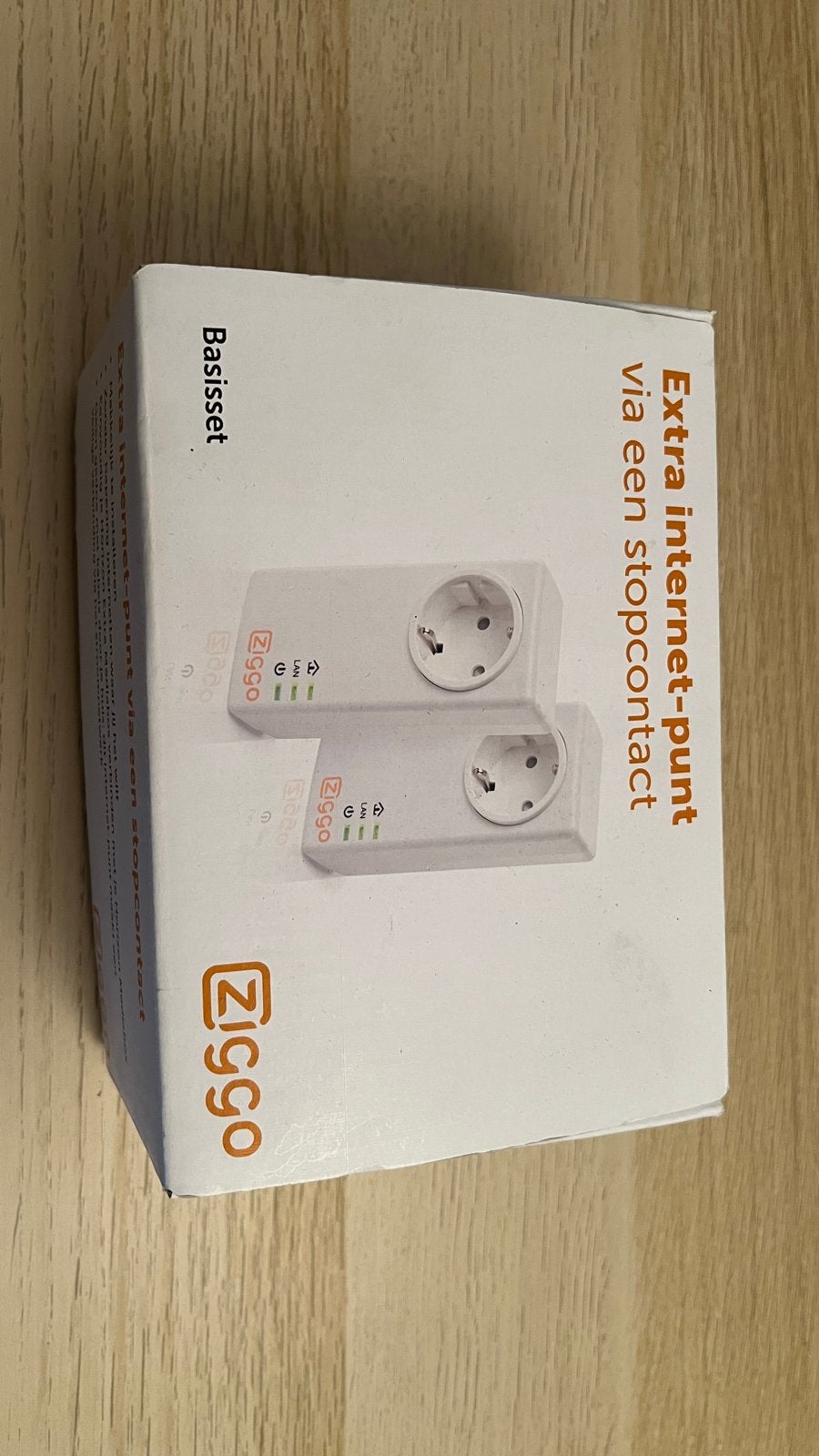 Ziggo extra internetpunt via een stopcontact, Ophalen, Nieuw, Router