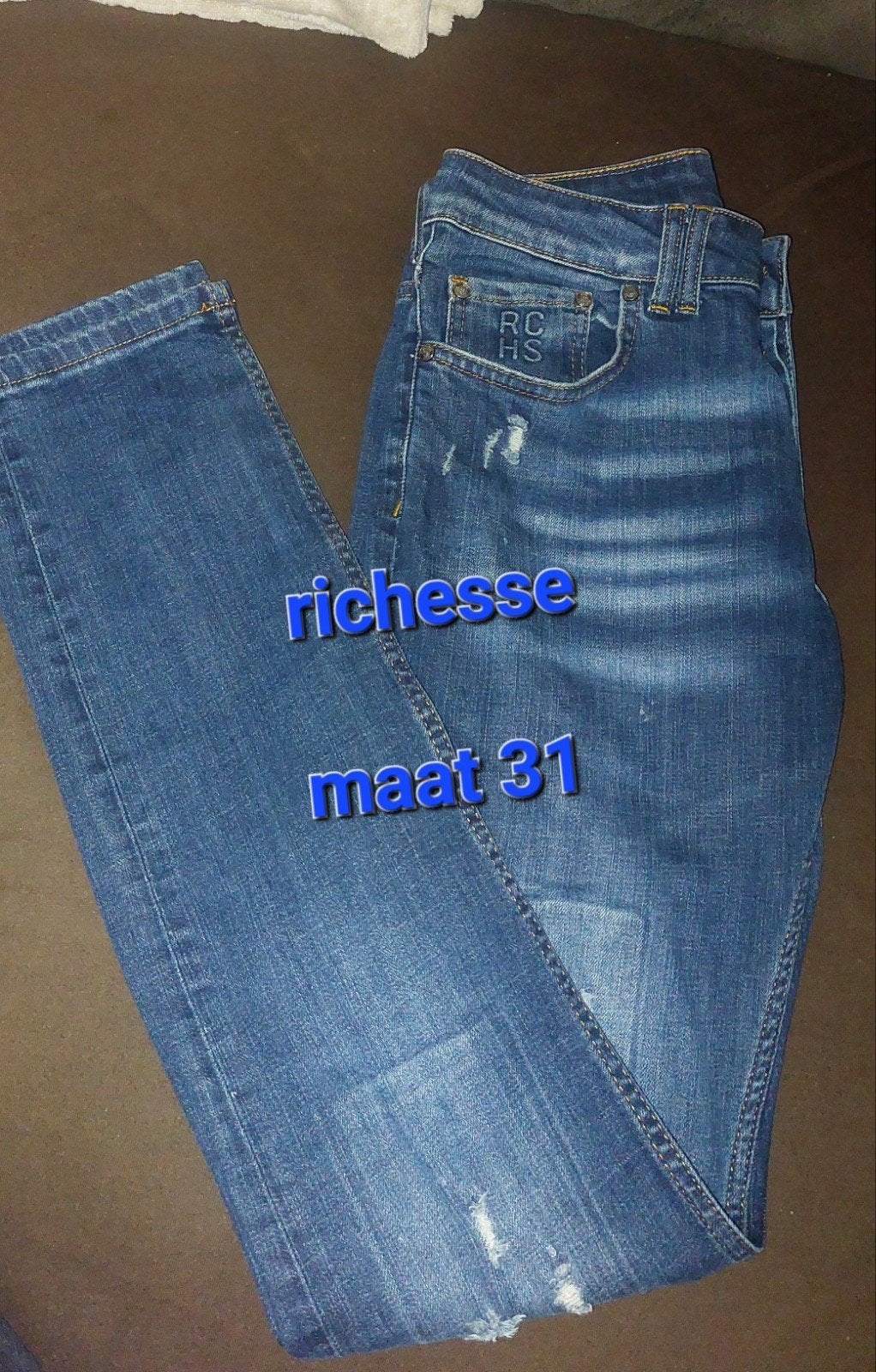 te koop, Kleding | Heren, Ophalen of Verzenden, Zo goed als nieuw, Blauw, W32 (confectie 46) of kleiner