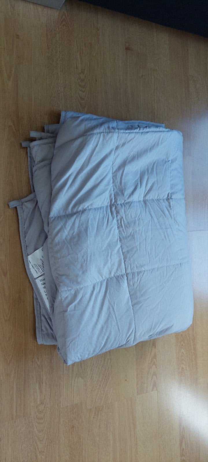 Verzwaringsdeken grijs 10kg, 152x203 cm - Zo goed als nieuw, Ophalen