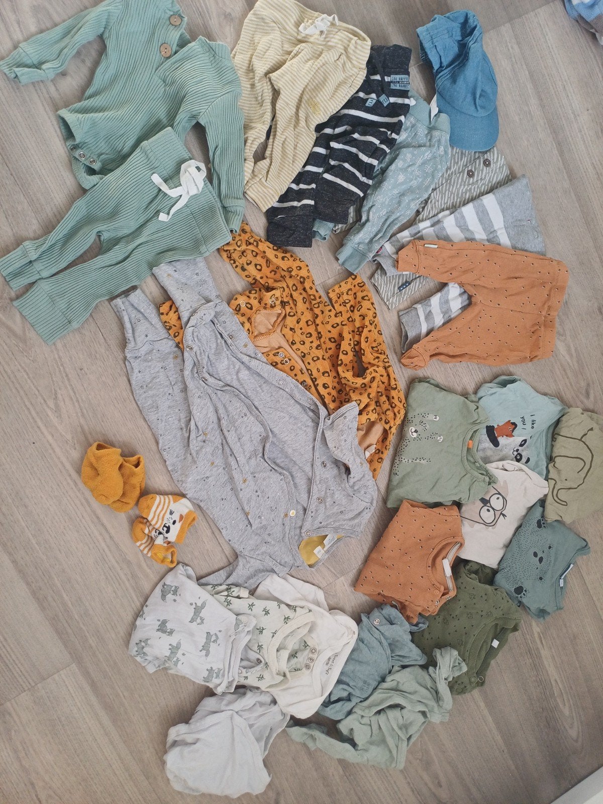 Babykleding pakket maat 50-56 (jongen/meisje), Ophalen of Verzenden, Gebruikt, Jongetje of Meisje, Setje