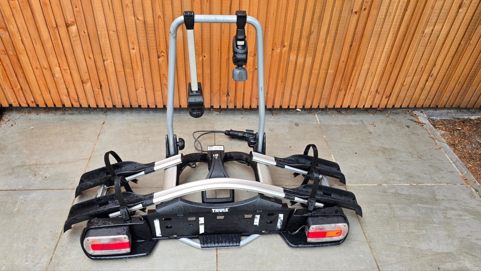 Thule Euroway 921 G2, Auto diversen, Fietsendragers, Ophalen, 2 fietsen, Gebruikt, Trekhaakdrager
