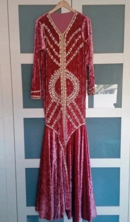 Marokkaanse jurk / kaftan, Maat 38/40 (M), Overige typen, Ophalen of Verzenden, Zo goed als nieuw