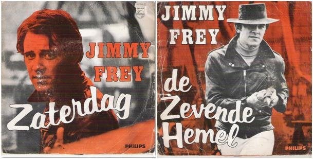 JIMMY FREY: "De Zevende Hemel"/"Zaterdag"/JIMMY FREY-SETJE!, Ophalen of Verzenden, Zo goed als nieuw, 7 inch, Levenslied of Smartlap