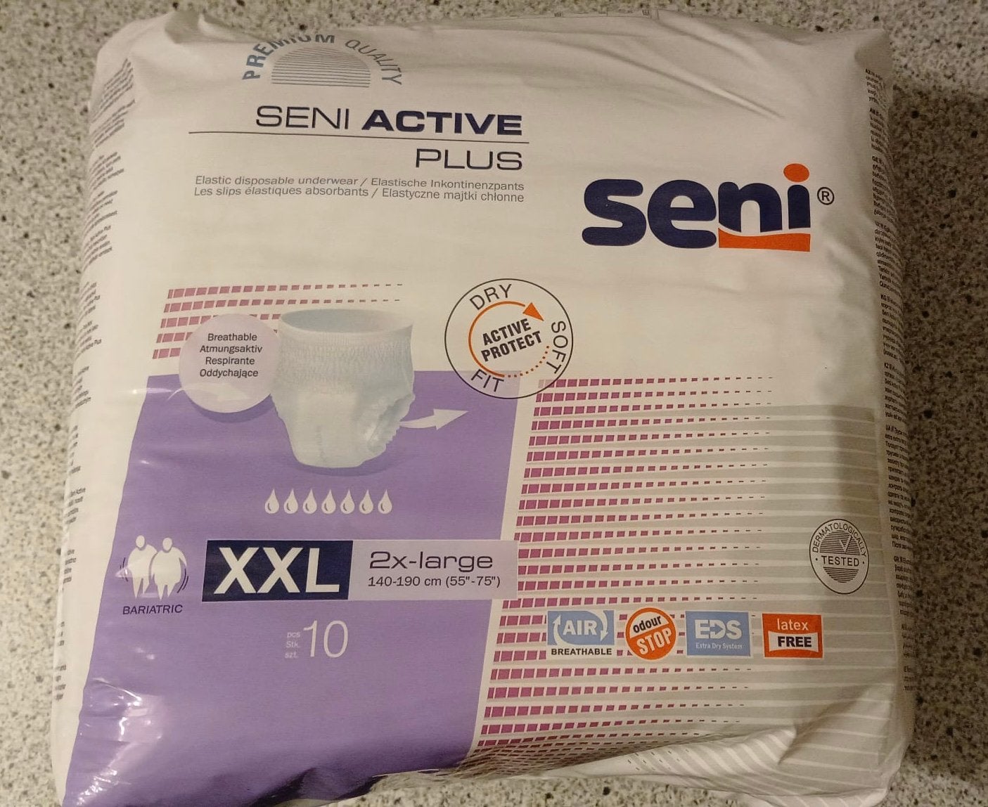 Seni Active Plus XXL - Nieuw - €3 per pak, Diversen, Verpleegmiddelen, Ophalen of Verzenden, Nieuw