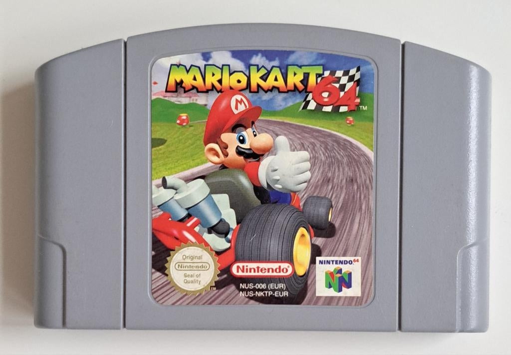 Mario Kart 64 | Nintendo 64 | N64 | PAL (EUR), Racen en Vliegen, Ophalen of Verzenden, Zo goed als nieuw, 3 spelers of meer