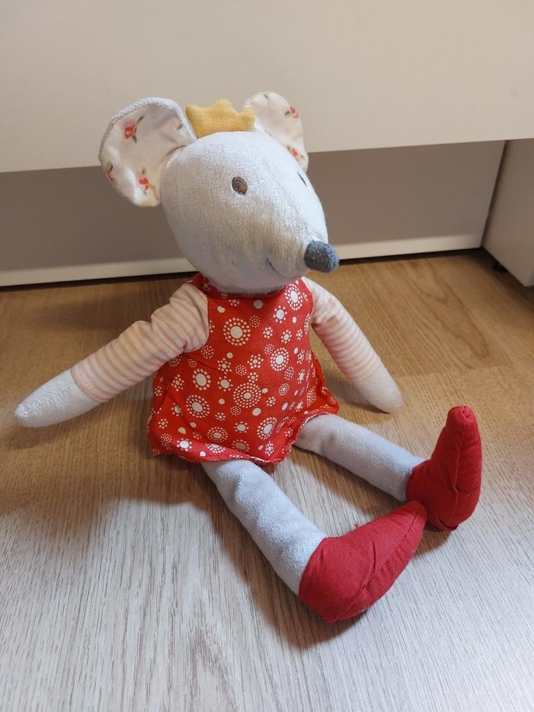 IKEA muis knuffel met jurkje 27 cm fabler mus, Ophalen of Verzenden