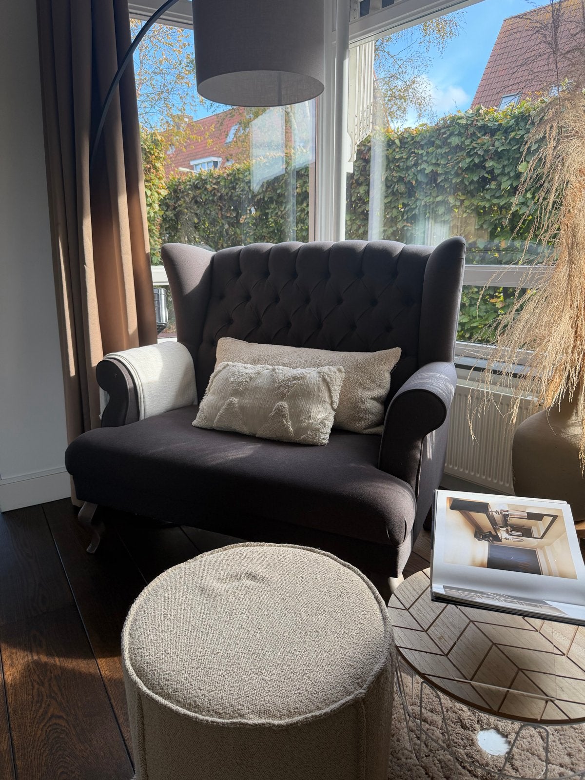 Stijlvolle tweepersoons loveseat - Zo goed als nieuw, Ophalen, 150 tot 200 cm, Tweepersoons, 75 tot 100 cm