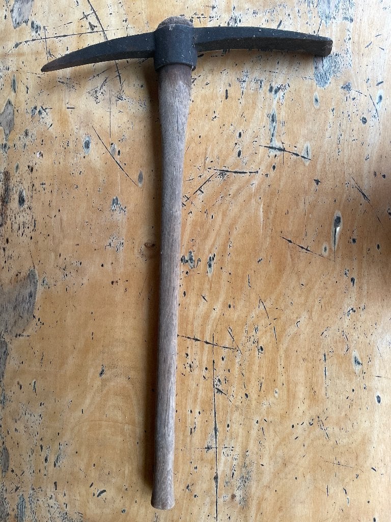 C782 Grote professionele vintage pikhouweel houweel, Antiek en Kunst, Antiek | Gereedschap en Instrumenten, Ophalen of Verzenden