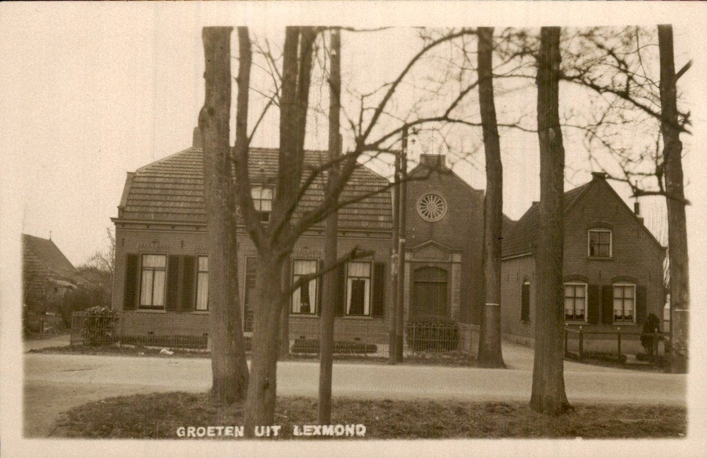 Lexmond - Fotokaart -, Verzamelen, Ophalen of Verzenden, 1920 tot 1940, Gelopen, Utrecht
