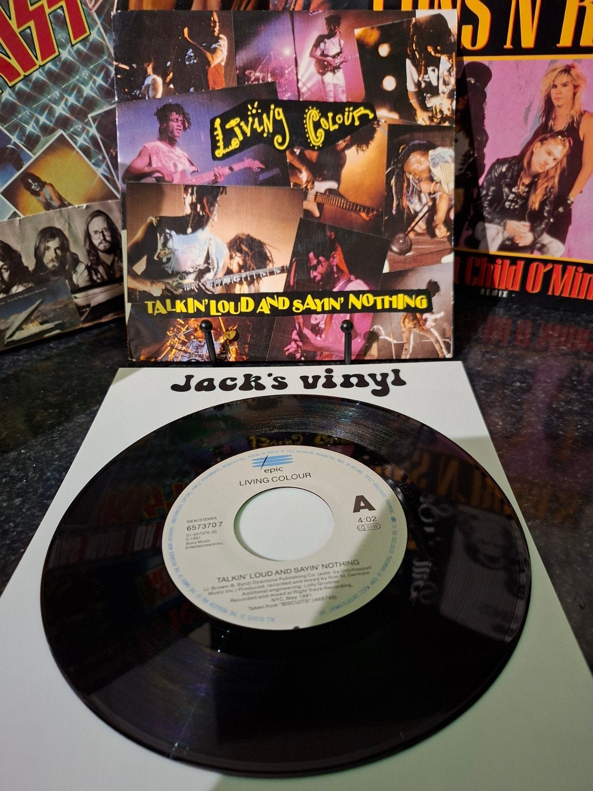 Living Colour - Talkin' Loud and Sayin' Nothing (7 inch)1991, 7 inch, Ophalen of Verzenden, Overige typen, Fotohoes