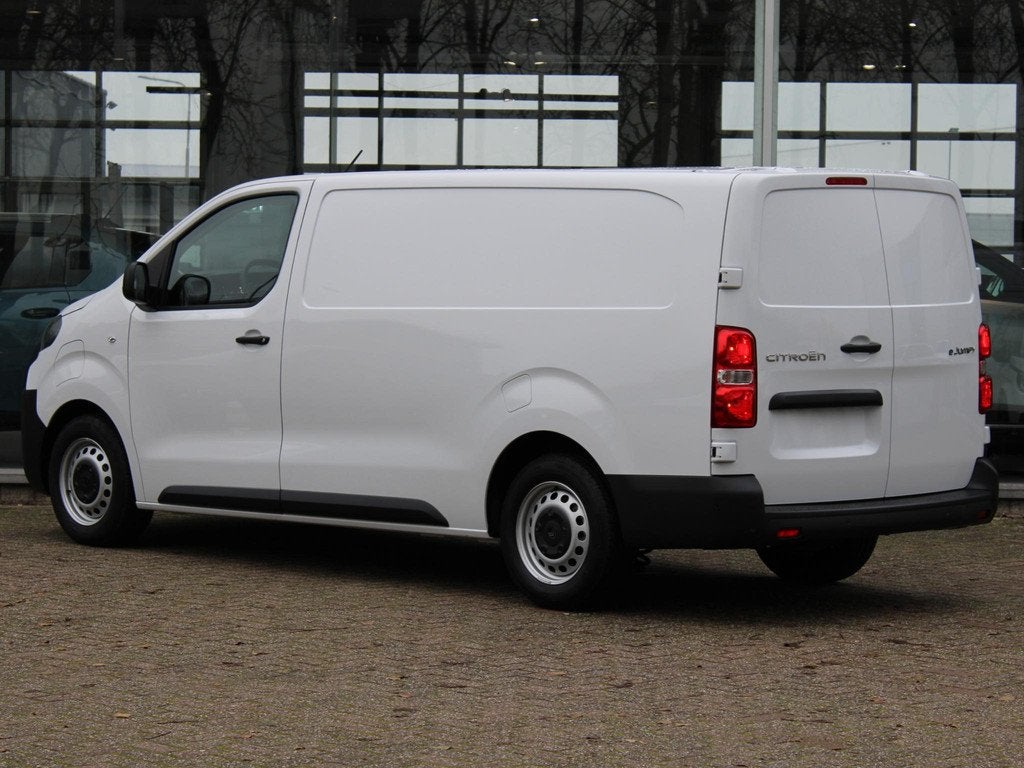 Citroen ë-Jumpy L3 136 75 kWh VOORRAAD KORTING, Auto's, Bestelauto's, 12 maanden, Gebruikt, 2027 kg, Wit