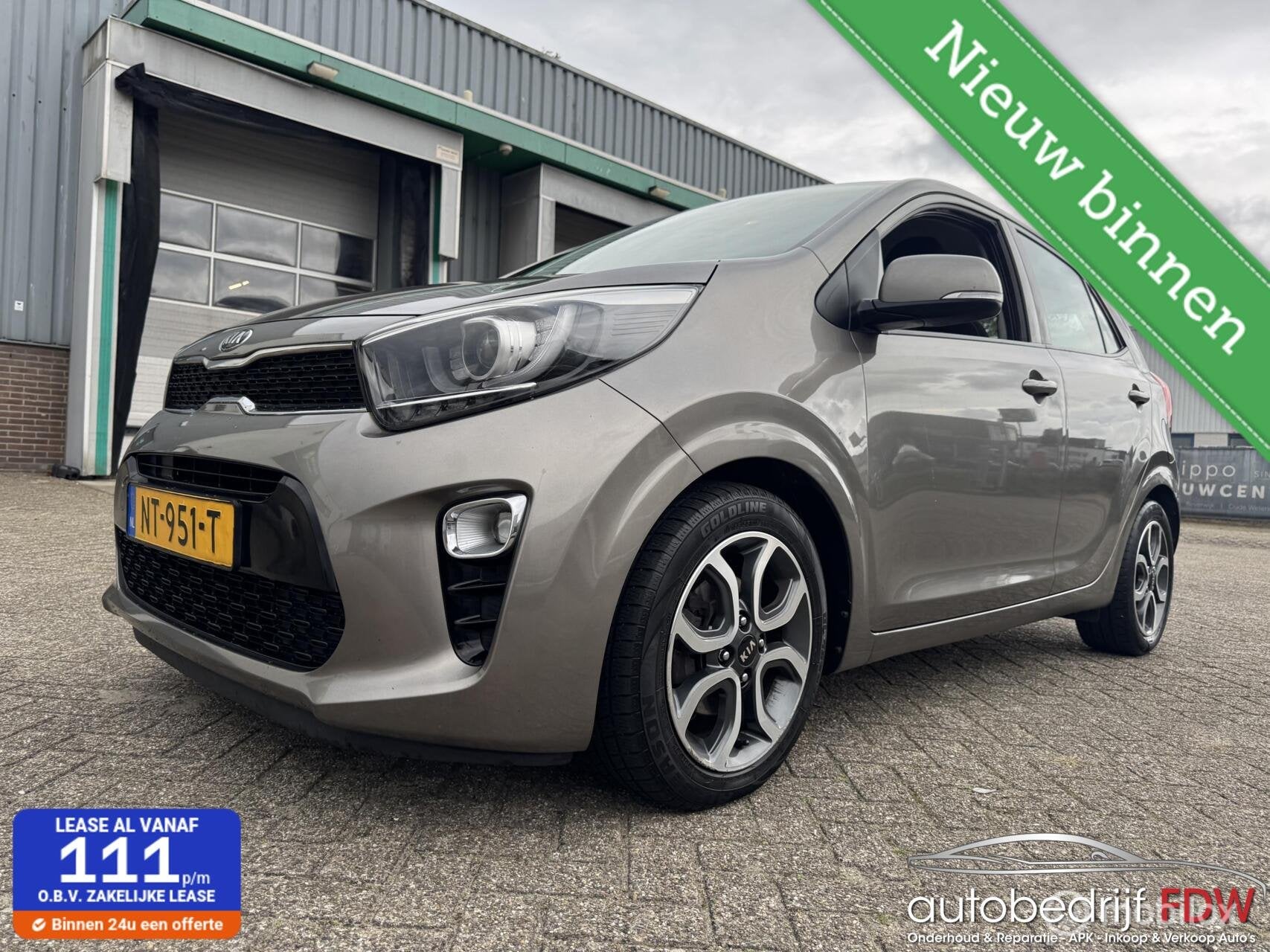 Kia Picanto 1.0 CVVT/LED/LM VELGEN/NAP/AIRCO/CAMERA/CRUISE C, Voorwielaandrijving, Gebruikt, Euro 6, Verwarmde buitenspiegels