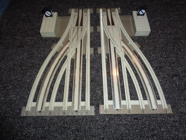 Partij Z370=Lego 12v trein wissels (Nog 2x setjes)