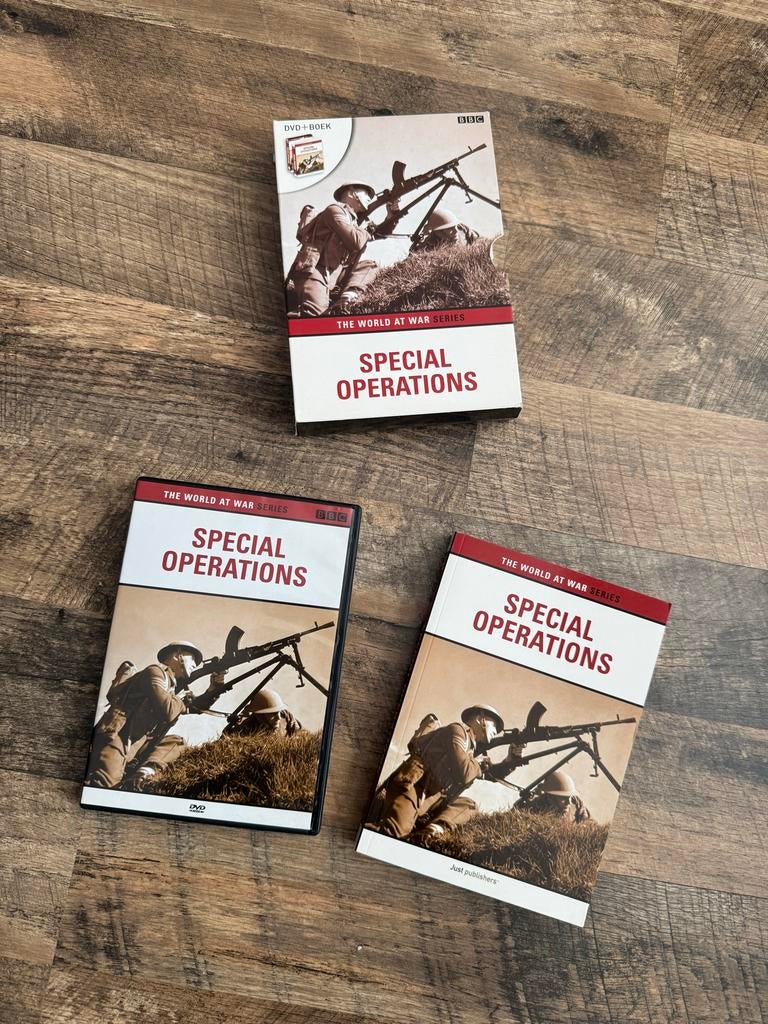 The World at War Series: Special Operations DVD + Boek, Vanaf 16 jaar, Oorlog of Misdaad, Boxset, Ophalen of Verzenden