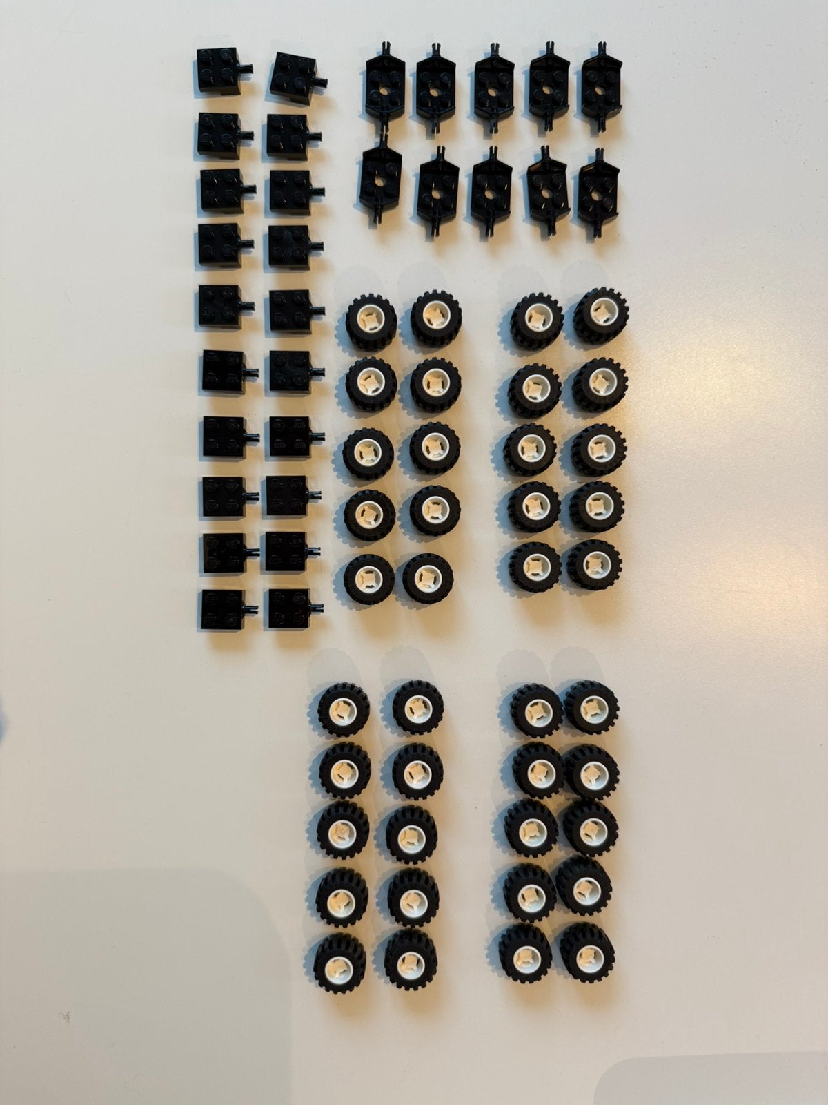 Lego wielen klein, Ophalen of Verzenden, Gebruikt