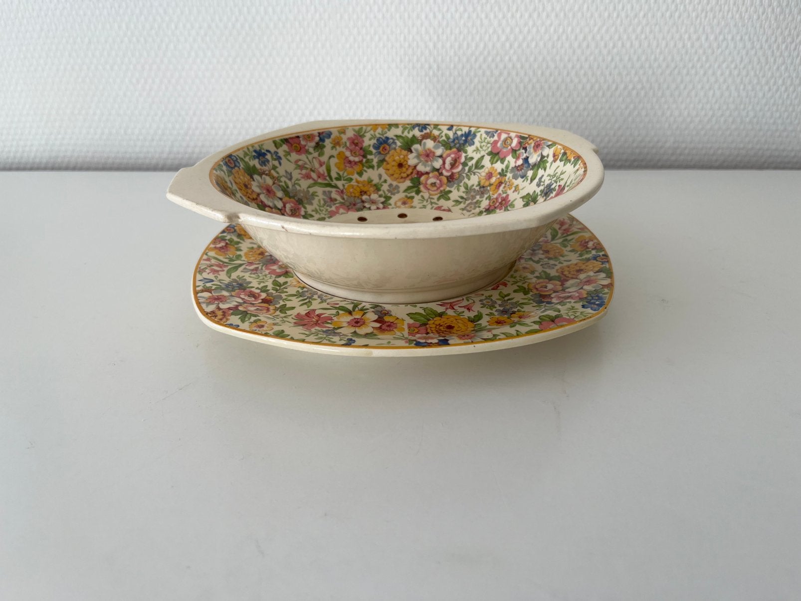 Societe Ceramique fruittest art deco servies, Ophalen of Verzenden