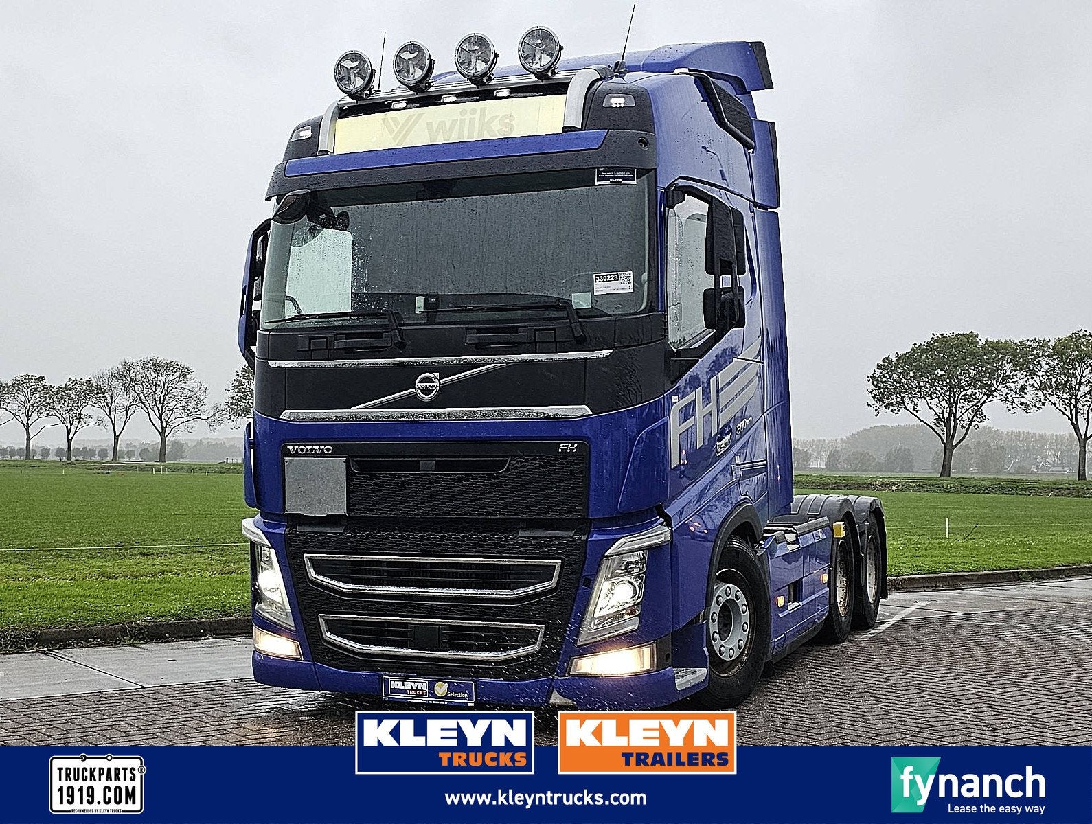 VOLVO FH 500 6x4 retarder, Auto's, Automaat, Euro 6, 510 pk, Blauw