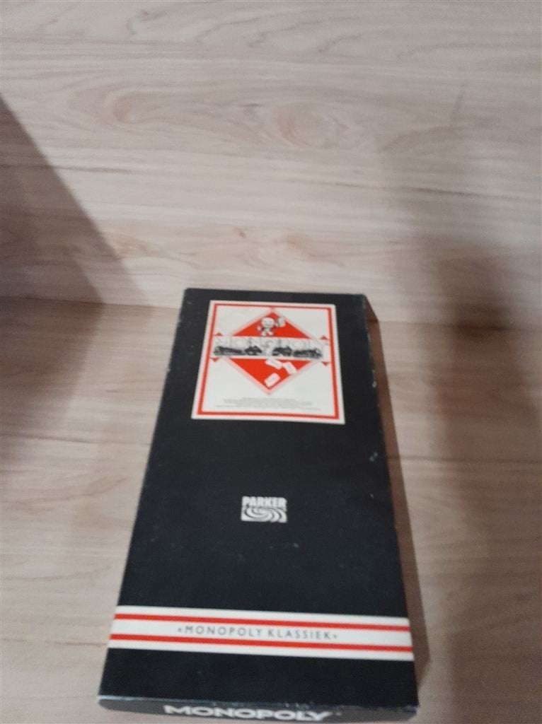 monopoly oude zwarte editie parker - s5219