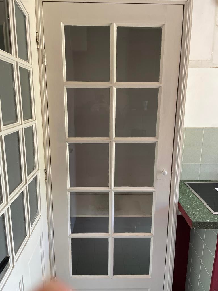 Glazen binnendeur 77,5 x 209,5 cm, Huis en Inrichting, Ophalen, Gebruikt