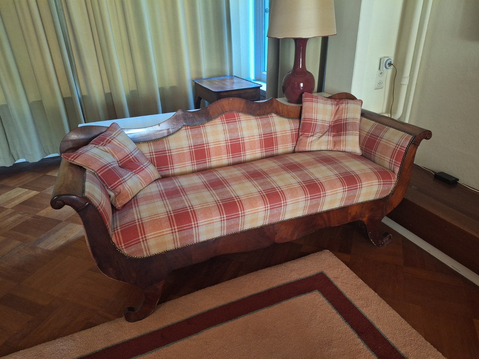 Antieke Biedermeier Canapé bank, Ophalen