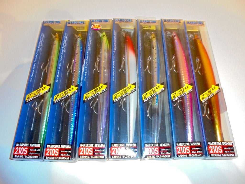 Duel Hardcore Minnow 21cm 38g Sinking Made in Japan Rapala., Ophalen of Verzenden, Nieuw, Overige typen