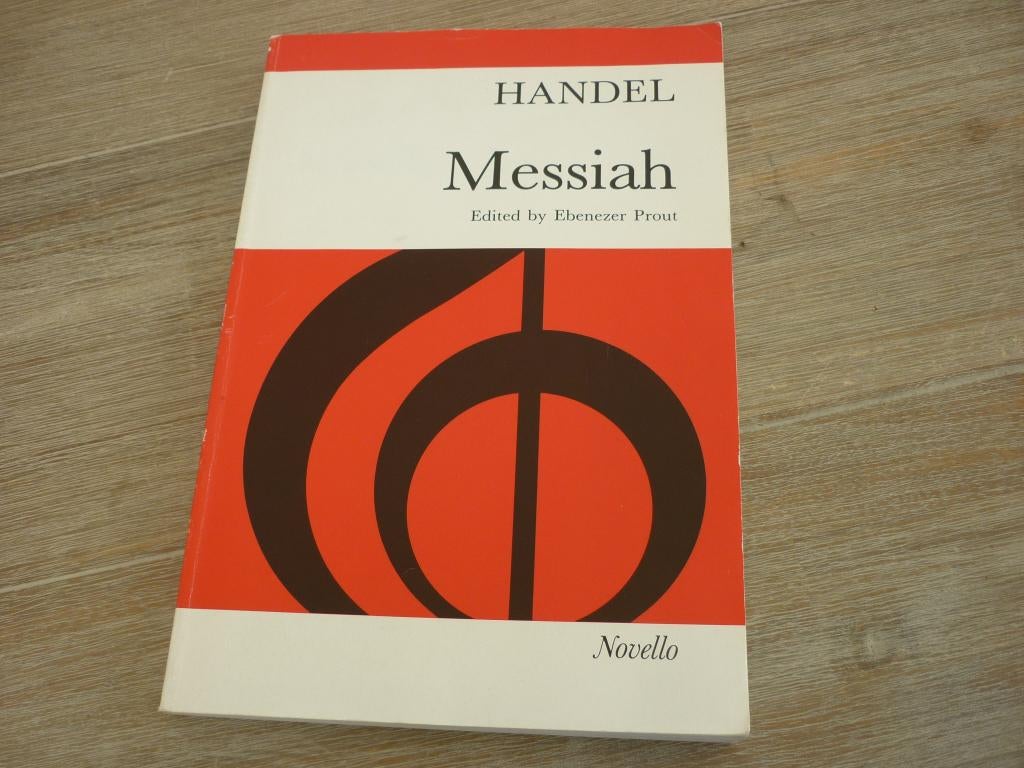 Handel - Messiah - Edited by Ebenezer Prout, Klassiek, Zo goed als nieuw, Artiest of Componist, Overige instrumenten