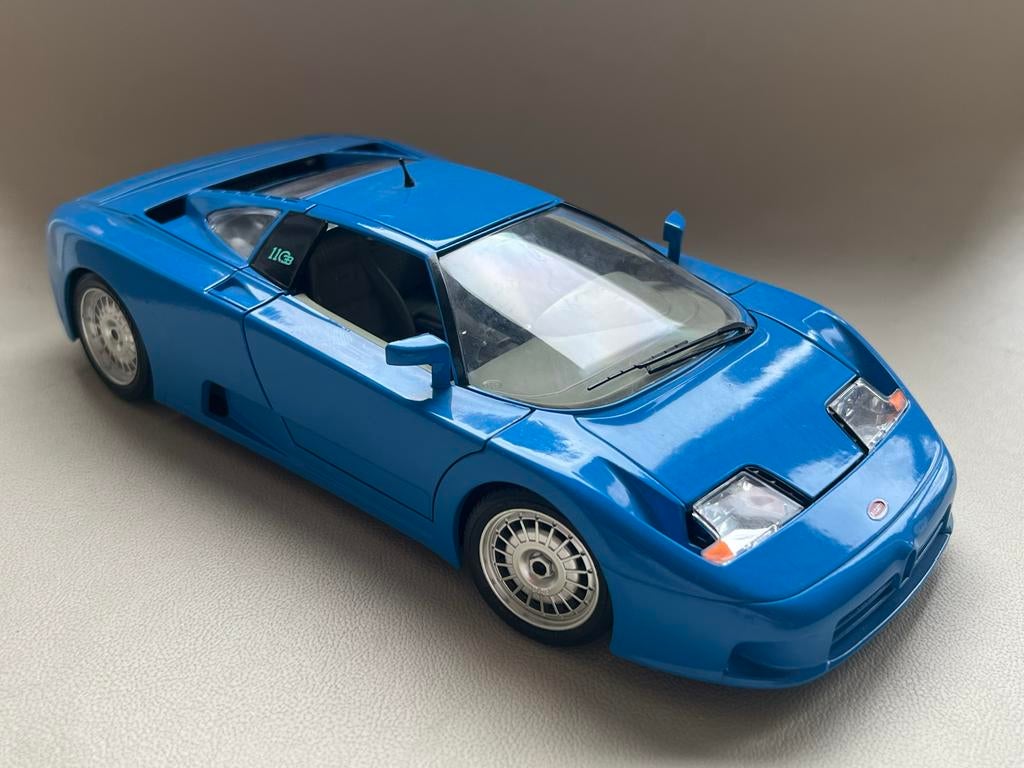 Bburago Bugatti 11 GB (1991), Ophalen, Zo goed als nieuw, Auto, Bburago