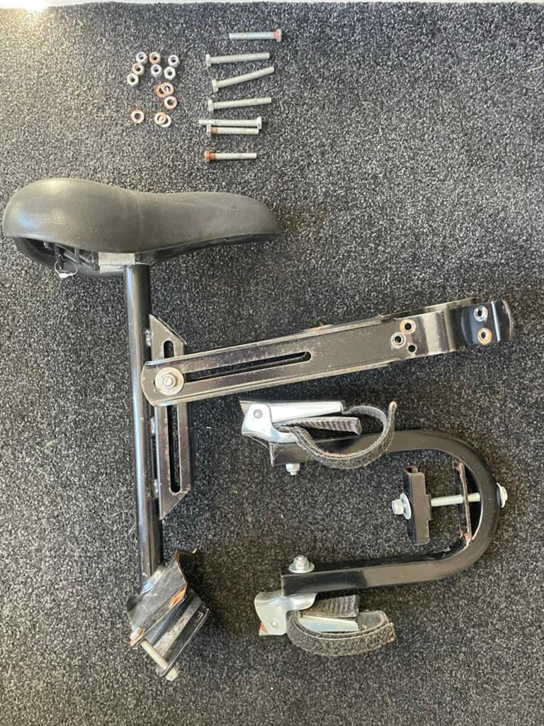 Zadel op stang model 4 - Kinderfietszitje voorop, Fietsen en Brommers, Fietsaccessoires | Fietsstoeltjes, Ophalen, 15 t/m 36 kg