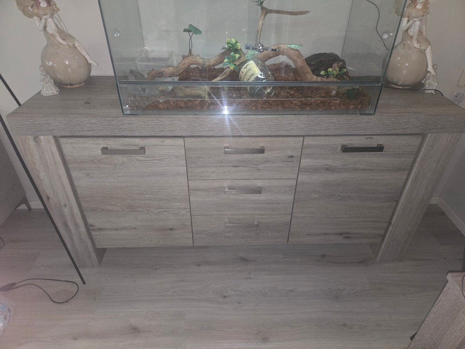 dressoir met lades en deuren, Huis en Inrichting, Ophalen, Gebruikt, , Houtlook, Overige houtsoorten