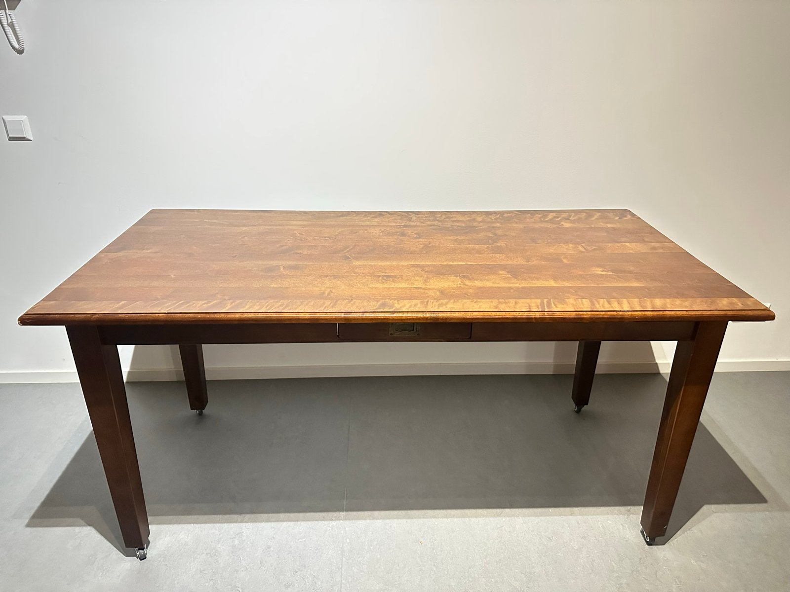 Vintage/Antieke Houten Tafel met Lade, Ophalen