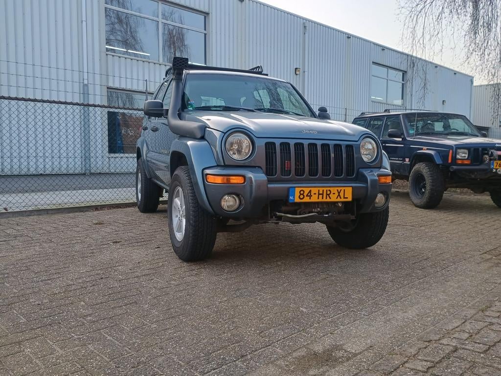 Jeep Cherokee Liberty KJ 3.7 V6 – lier, defender, Automaat, 3700 cc, Blauw, Origineel Nederlands