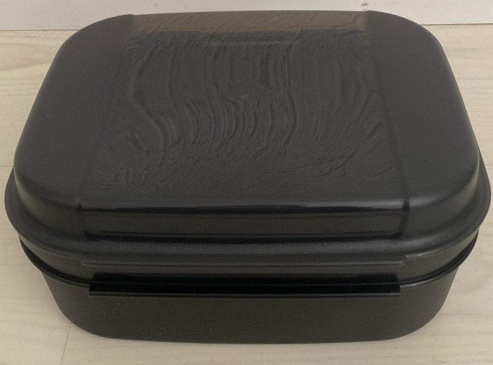 Tupperware Variadoos / Koektrommel 1,1 Ltr Zwart, Huis en Inrichting, Keuken | Tupperware, Verzenden, Nieuw, Overige typen