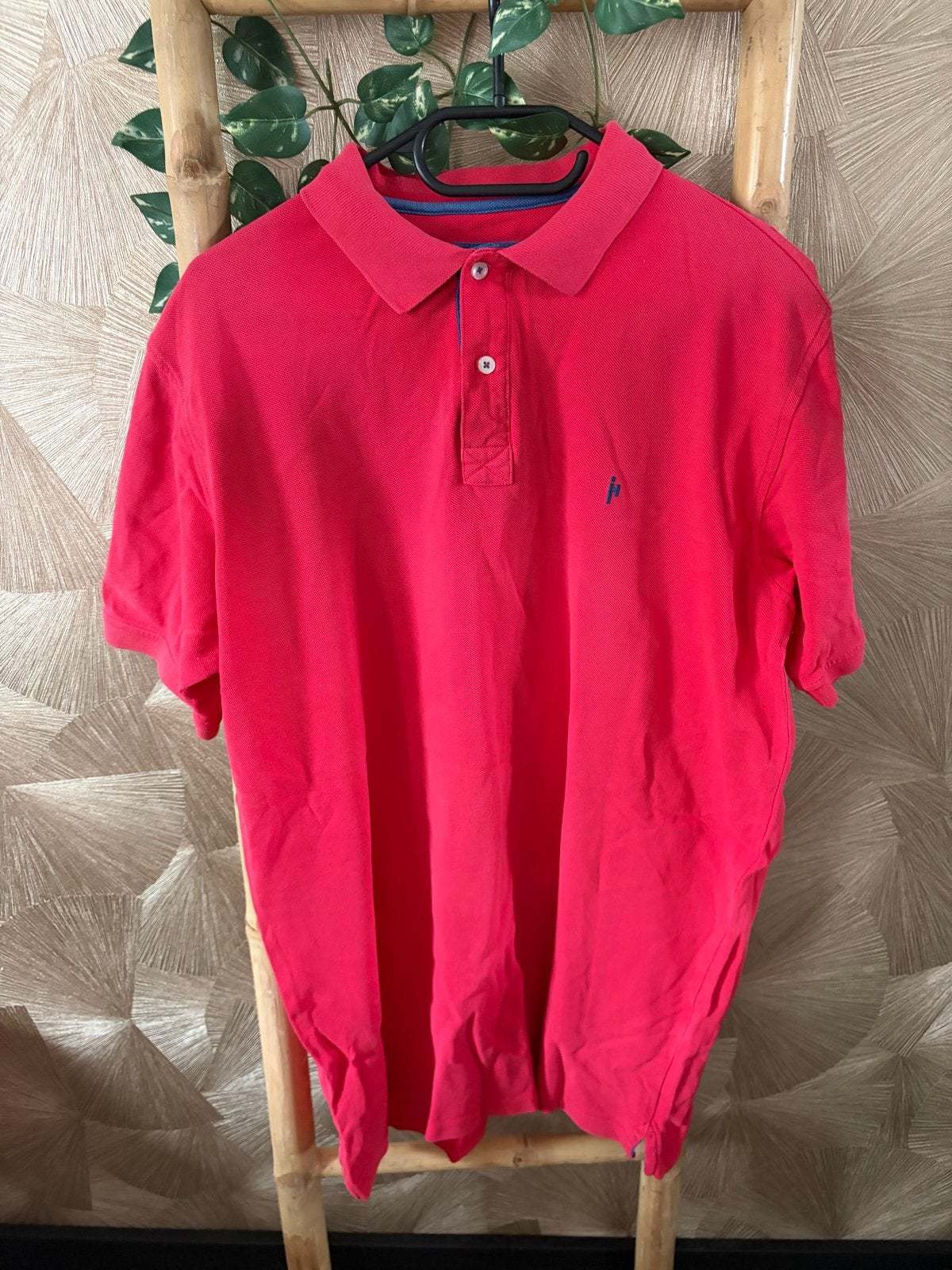 Jac Hensen heren shirt - XL, Ophalen of Verzenden, Gedragen, Maat 56/58 (XL), Rood