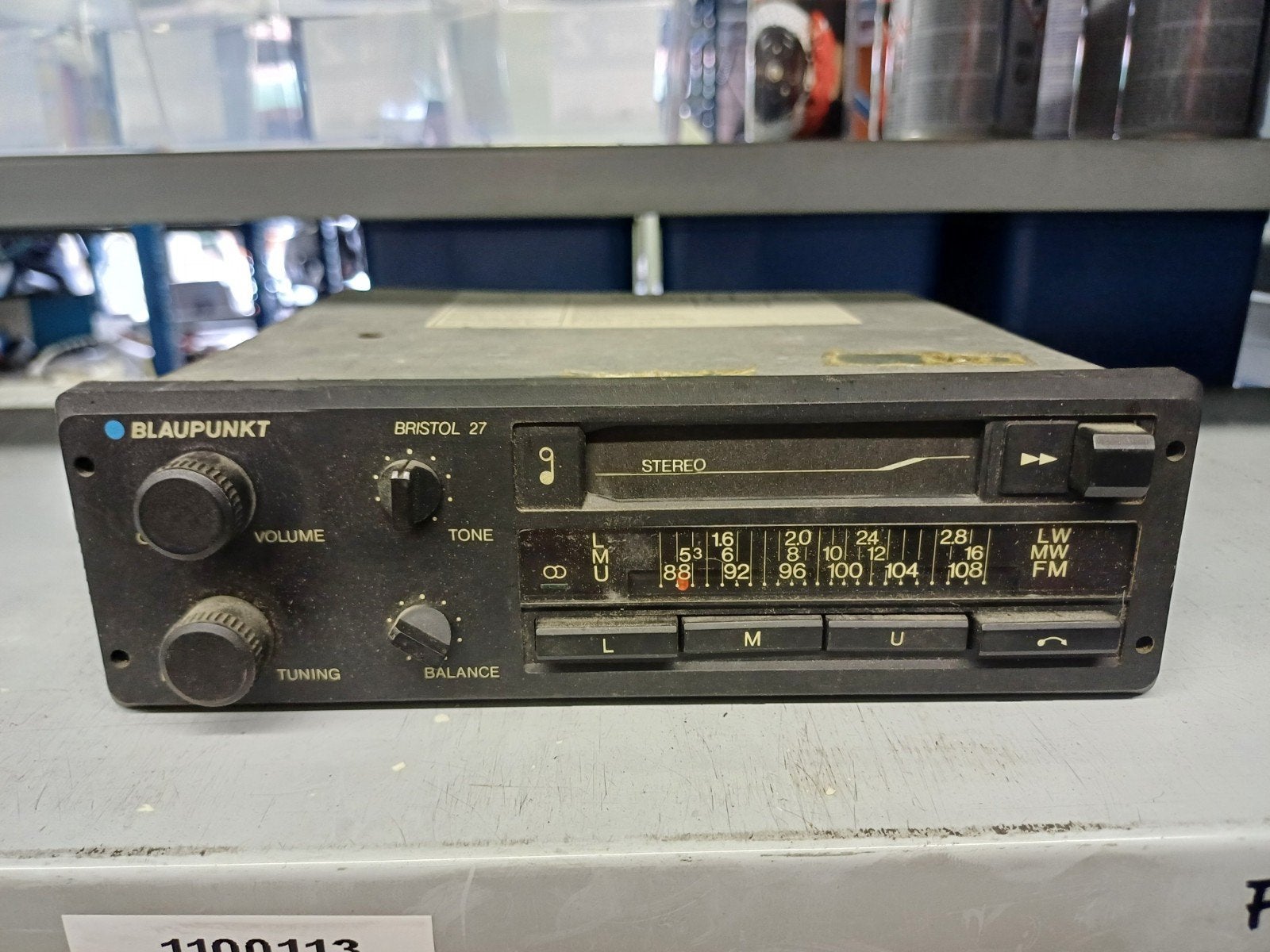 Blaupunkt Bristol 27 Autoradio - Vintage Model, Auto diversen, Ophalen of Verzenden, Gebruikt