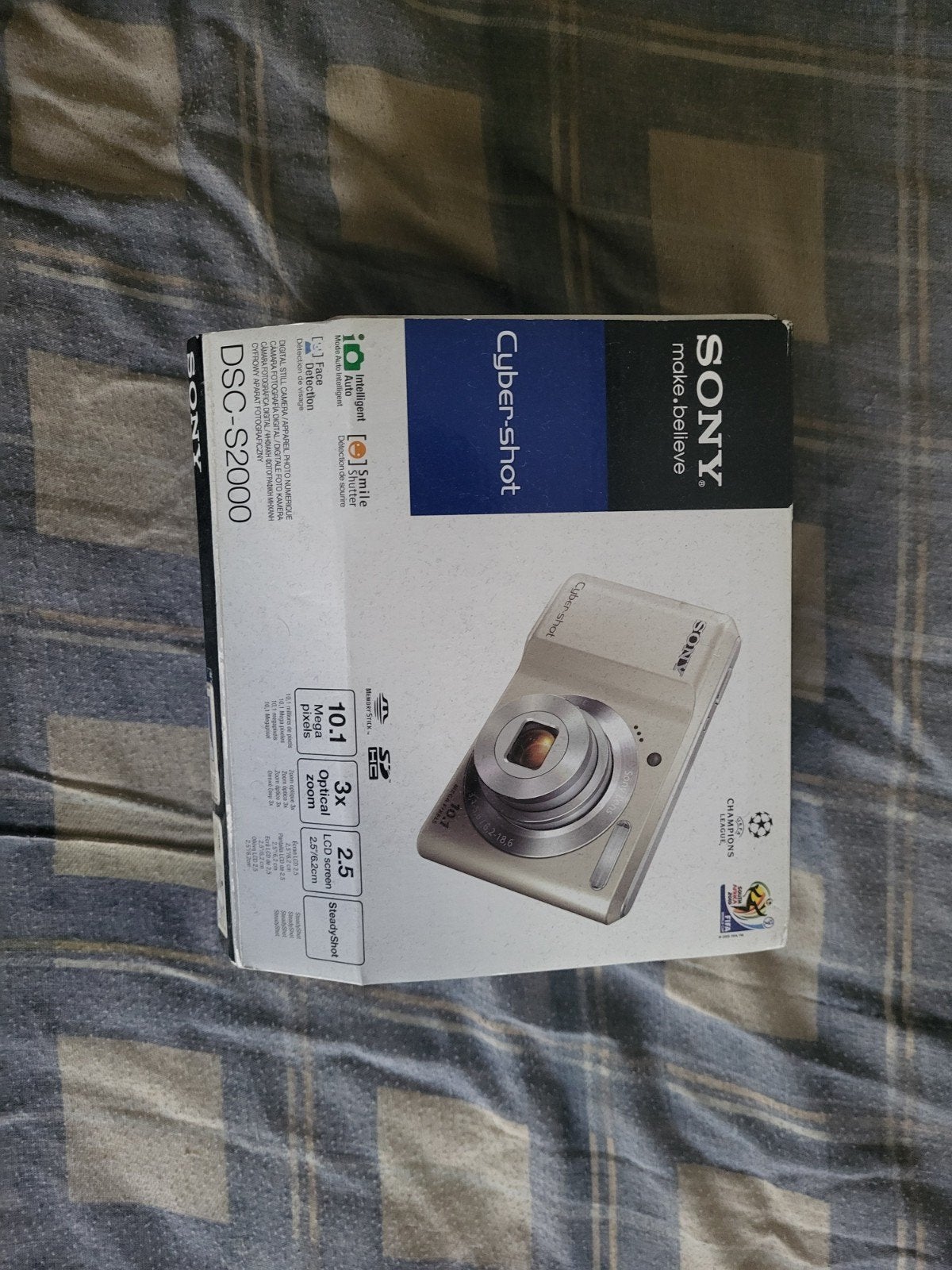 sony camera, Ophalen, 10 megapixels, Nieuw, Geheugenkaart