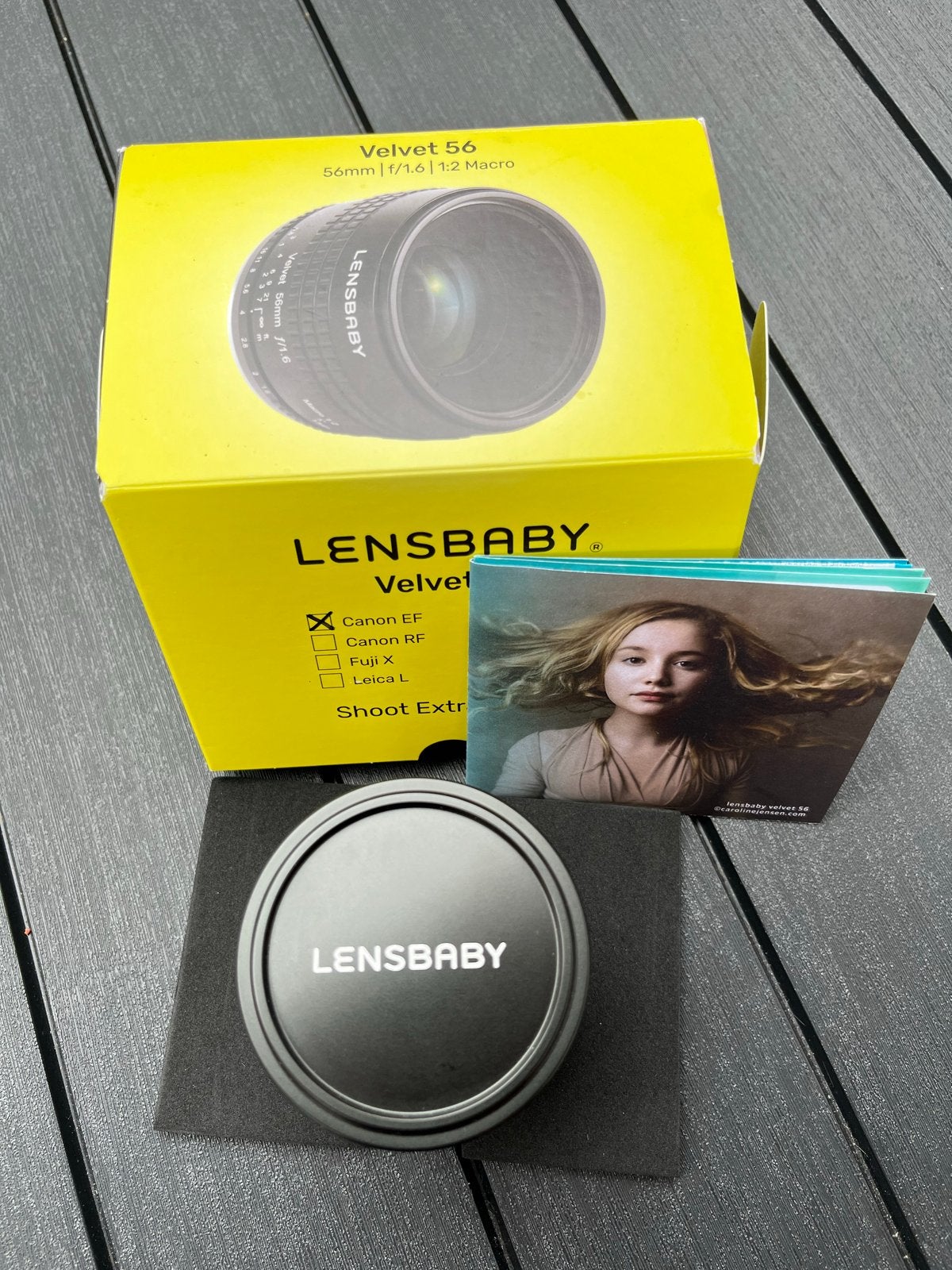 Lensbaby Velvet 56mm f/1.6 Canon EF, Audio, Tv en Foto, Fotografie | Lenzen en Objectieven, Overige merken, 56 mm, Ophalen of Verzenden