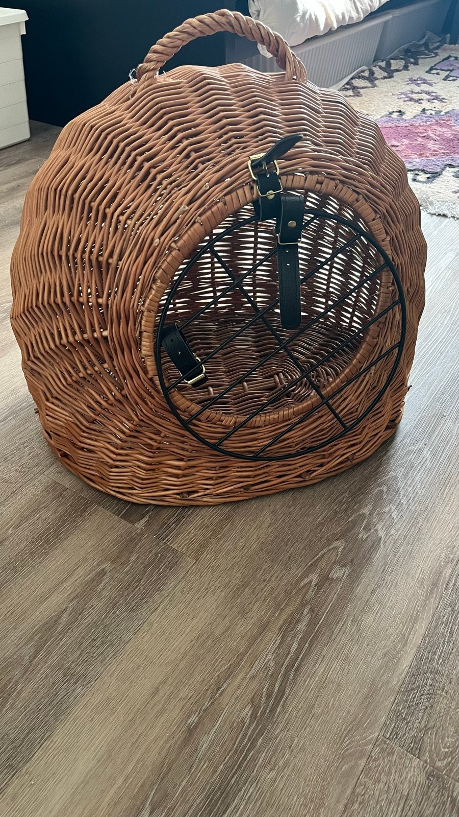 Mooie, nieuwe rieten katten (reis)- mand, Ophalen of Verzenden, Nieuw