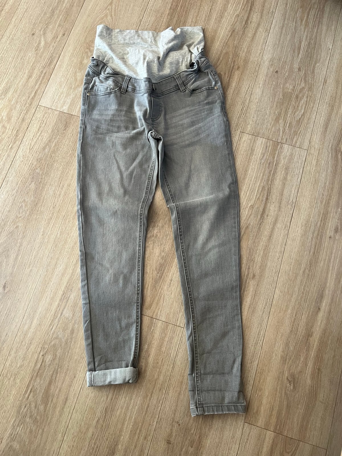 Zwangerschapsbroek Prenatal grijs w30, Maat 42/44 (L), Ophalen of Verzenden, Grijs, Gedragen