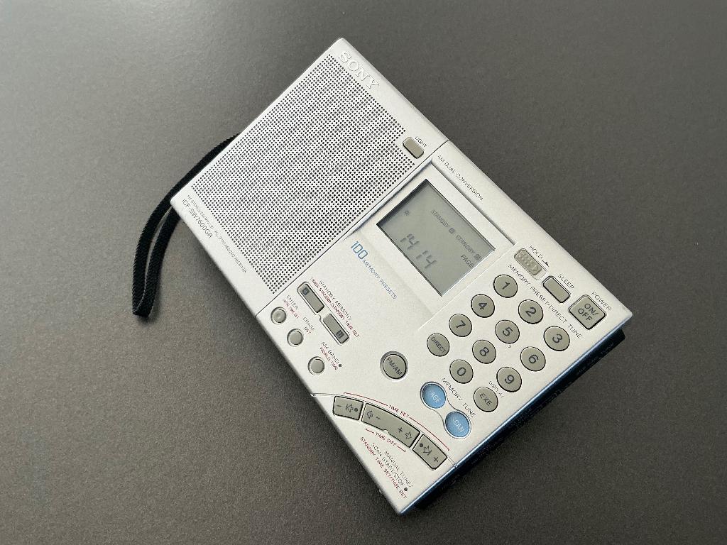 Sony ICF-SW7600GR wereldontvanger, Verzenden, Gebruikt, Wereldontvanger